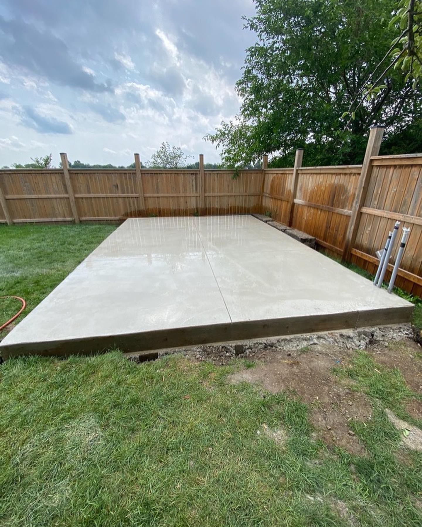 Smooth concrete patio finish by Moussa Concrete in London Ontario